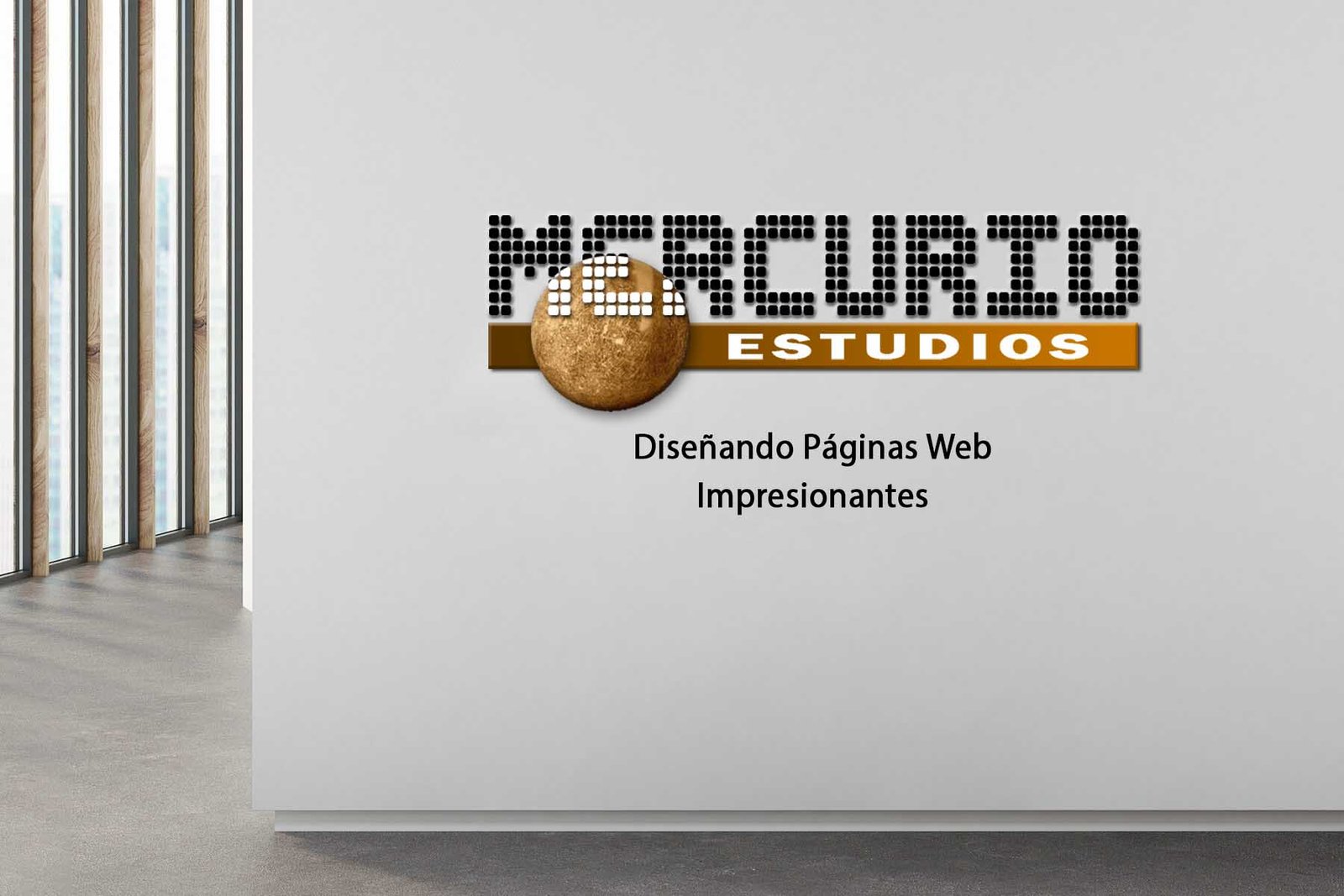 Mercurio Estudios Logo Pared